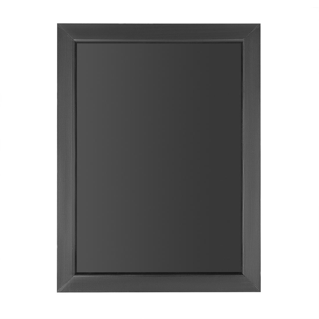 CU990 Olympia wandplaat zwart houten frame 450x600mm