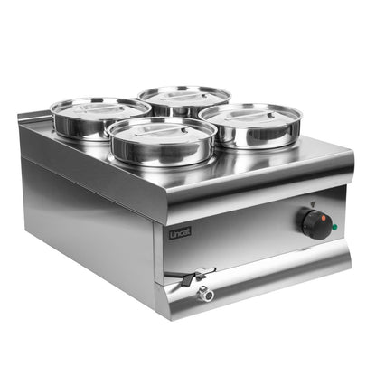 J953 Lincat Silverlink 600 bain marie BS4W 4 x 4,5Ltr