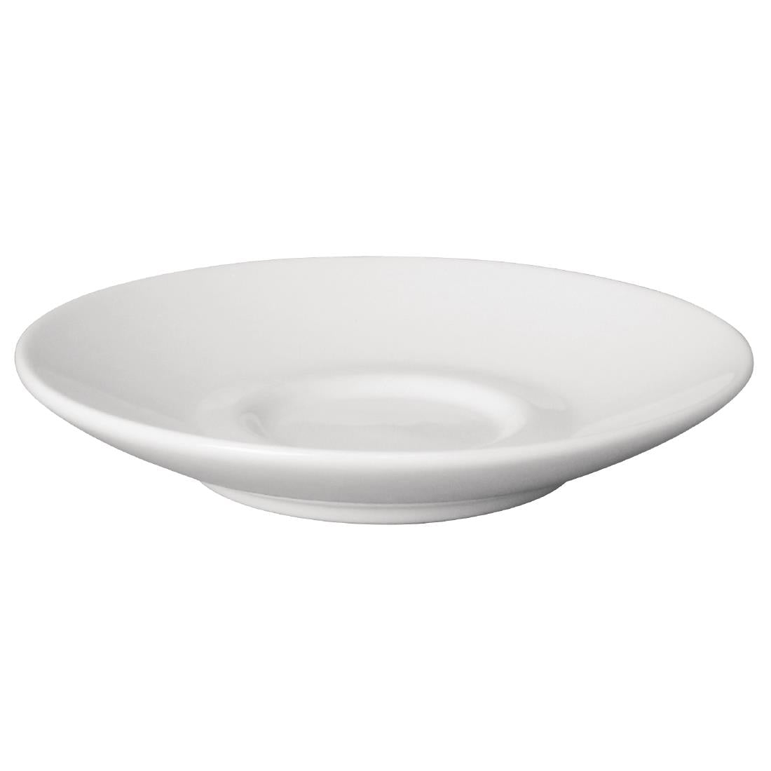 GK086 Olympia Café espresso schotel wit (12 stuks)