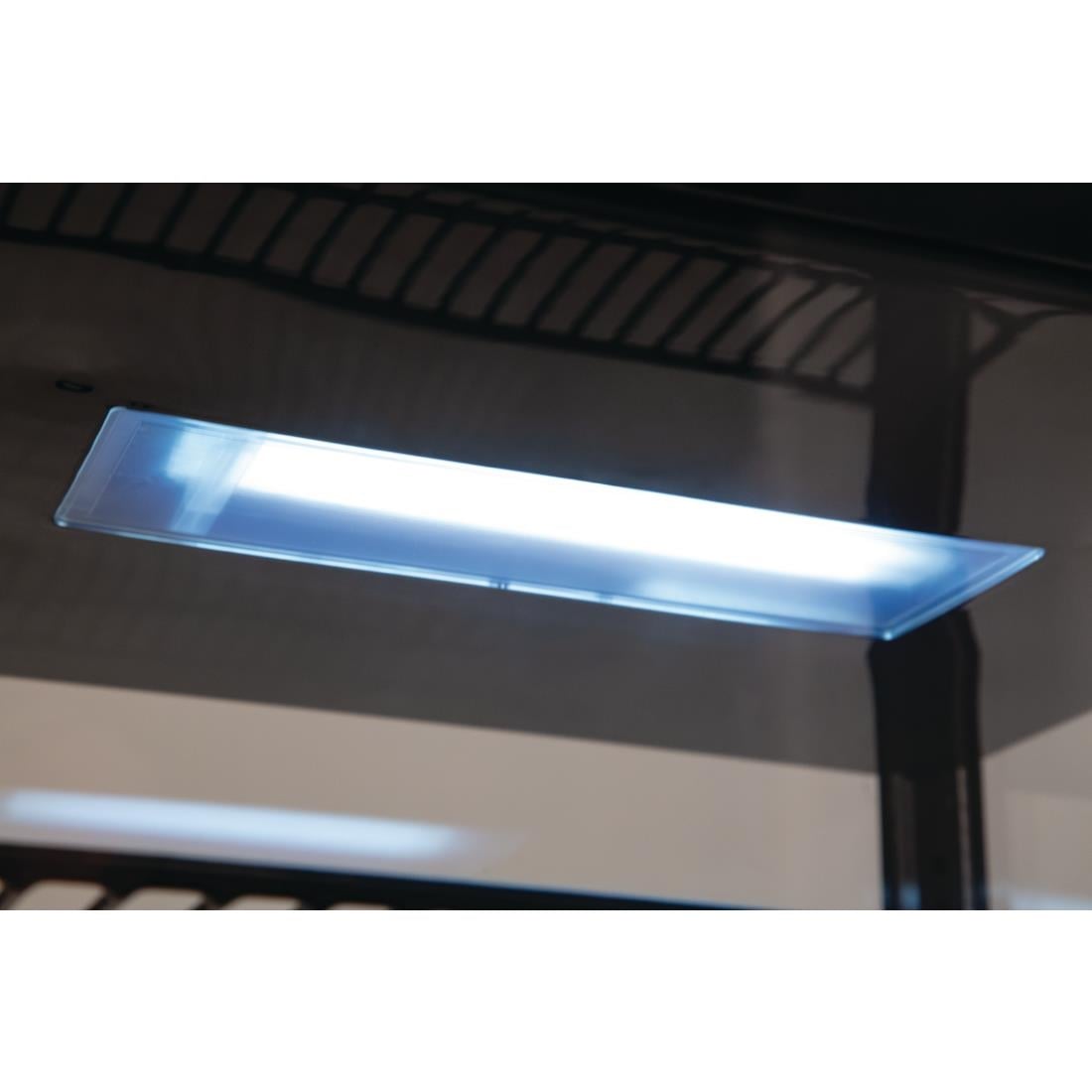 CX577 Polar C-Serie Energiezuinige Toonbankkoeling Zwart 68Ltr
