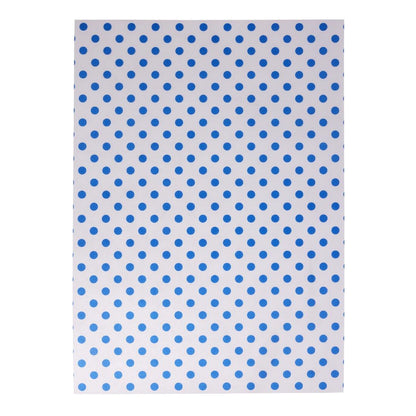 HY792 Fiesta Composteerbare Burgerwikkels Blauw Stip 250x350mm (200 stuks)