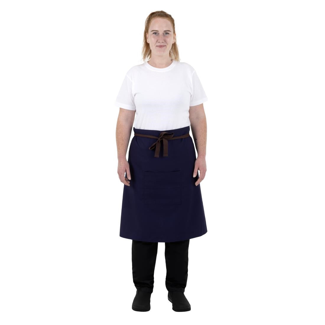 BA165 Southside Katoenen Canvas Bistro Schort Marine