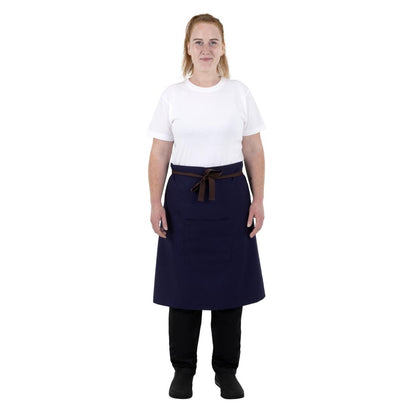 BA165 Southside Katoenen Canvas Bistro Schort Marine