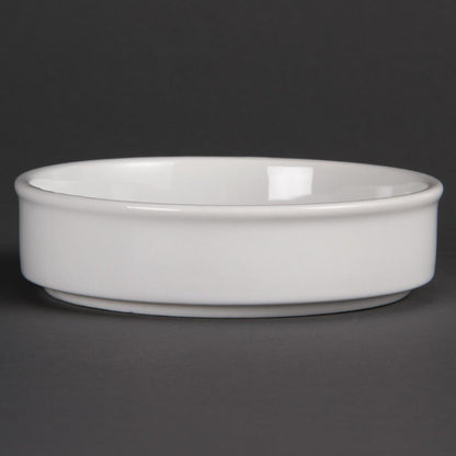DK828 Olympia Whiteware Stapelbare Tapasschaaltjes 13,4cm (6 Stuks)