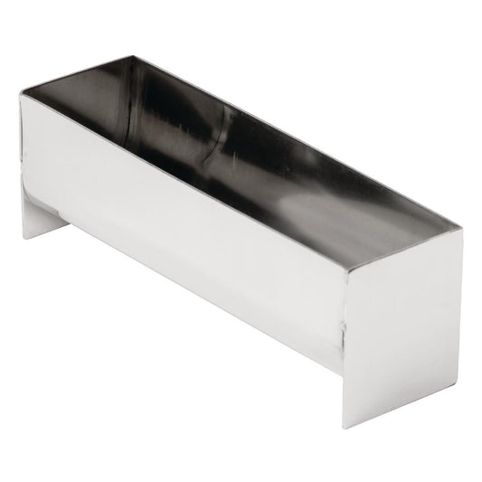 E589 Vogue RVS paté- en terrinevorm U-vorm 13,5cm