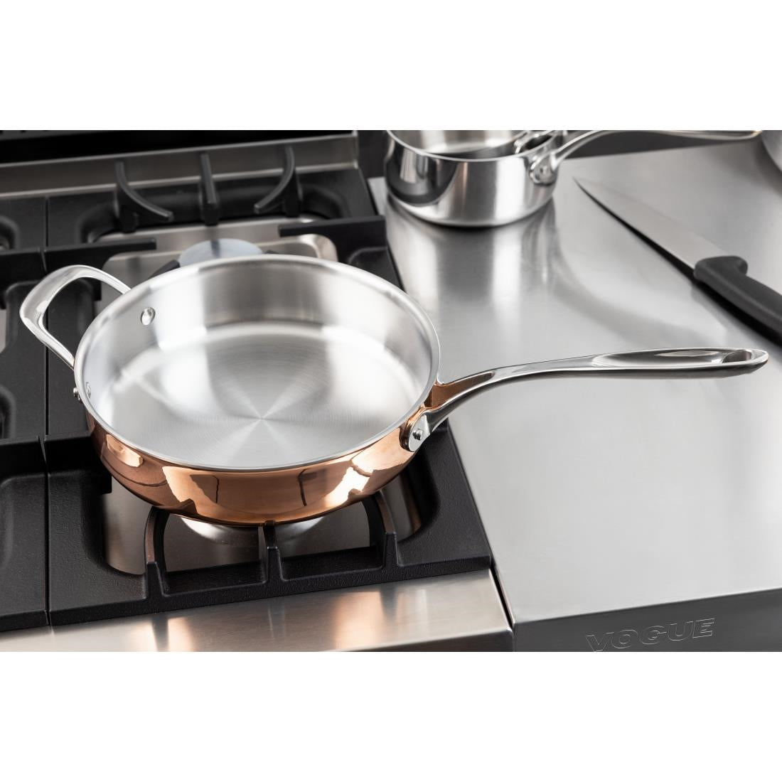 CM676 Vogue koperen tri-wall sauteerpan 24cm