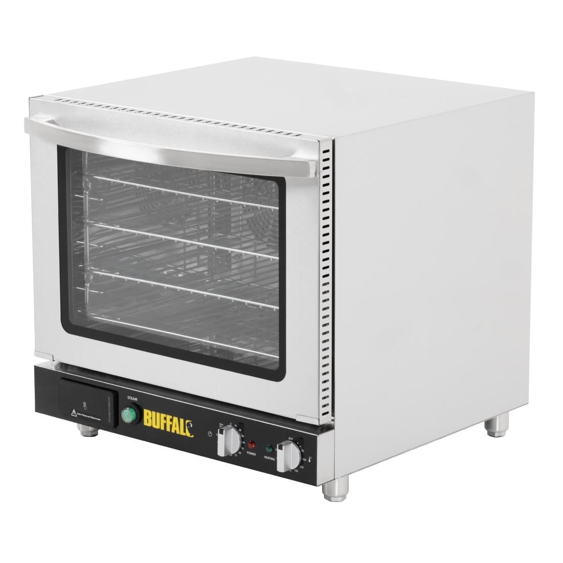 JA371 Buffalo Bakkerij Convectieoven met Stoom 66L