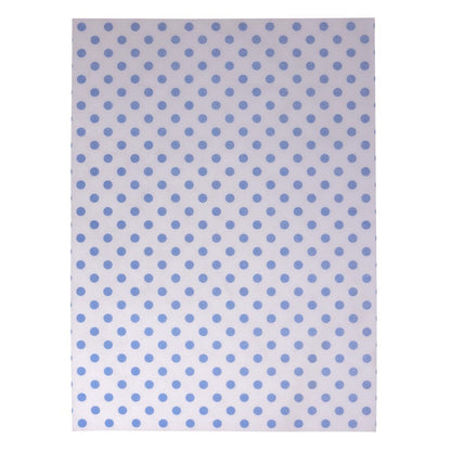 HY792 Fiesta Composteerbare Burgerwikkels Blauw Stip 250x350mm (200 stuks)