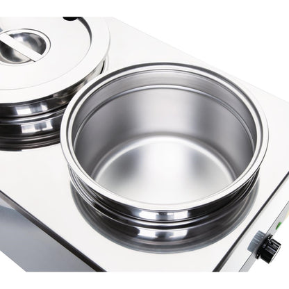 FT695 Buffalo bain-marie met 2x 5,2Ltr bakken