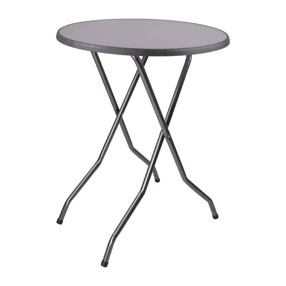 FT987 Statafel Barcelona Antraciet inklapbaar in- en outdoor 85cm rond