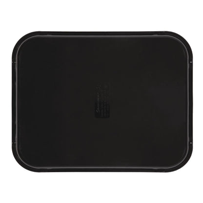 CT277 Cambro Camtread rechthoekig antislip glasvezel dienblad zwart 45,7cm