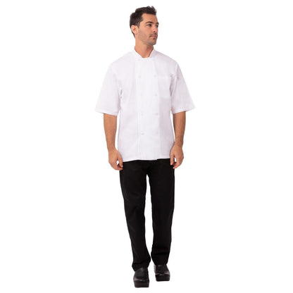 A914-XS Chef Works Montreal Cool Vent unisex koksbuis wit XS