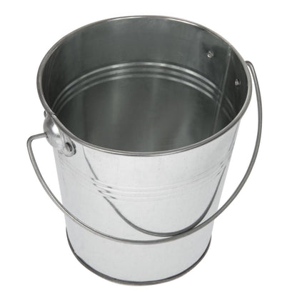 GF247 Olympia ronde gegalvaniseerde emmer 13cm