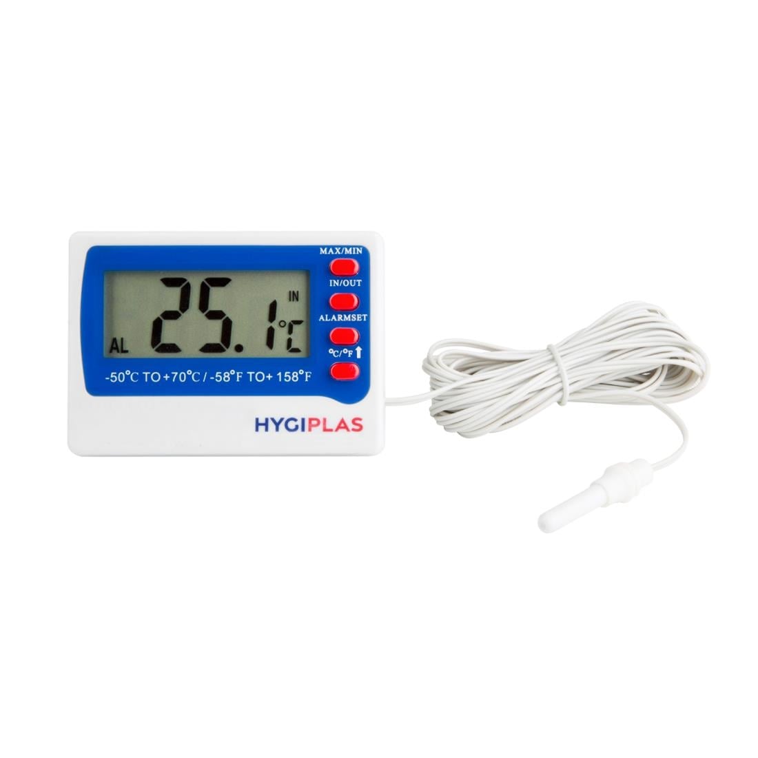 F343 Hygiplas digitale koeling- en vriezerthermometer