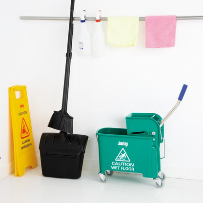 GK689 Jantex Kentucky rolemmer met wringer groen 20Ltr