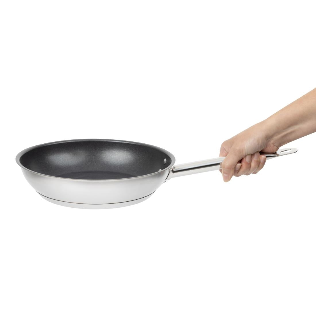 FC096 Vogue Platinum Plus Teflon anti-aanbak RVS koekenpan 24cm