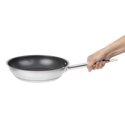 FC096 Vogue Platinum Plus Teflon anti-aanbak RVS koekenpan 24cm
