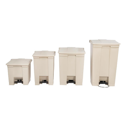 L630 Rubbermaid afvalcontainer beige 87Ltr