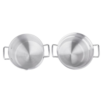 K645 Vogue aluminium pan met au bain marie inzet 10Ltr