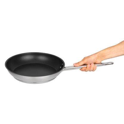 FC097 Vogue Platinum Plus Teflon anti-aanbak RVS koekenpan 28cm