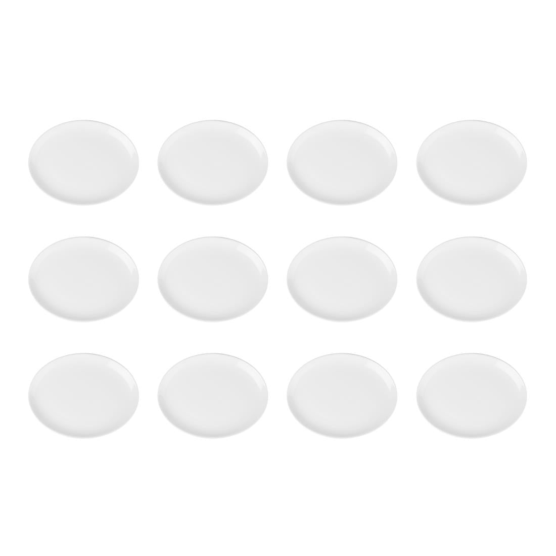 CC211 Olympia Athena Ovale Coupeborden 25,4x19,7cm (12 Stuks)