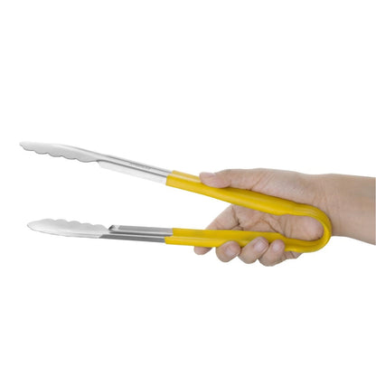 CB157 Hygiplas kleurcode serveertang RVS geel 30cm