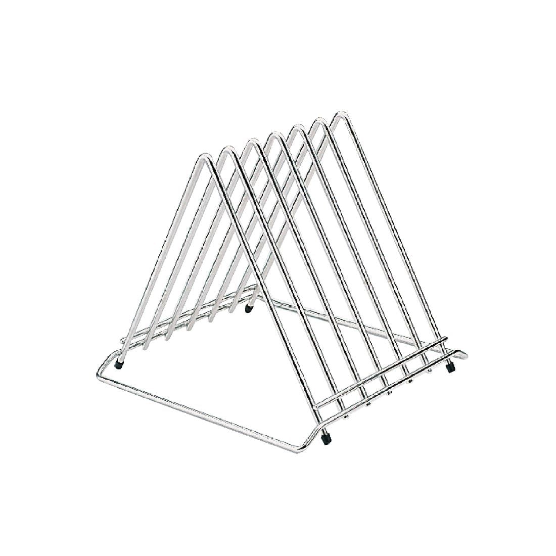 CH301 Hygiplas HDPE snijplanken set met rek 455x305x25mm