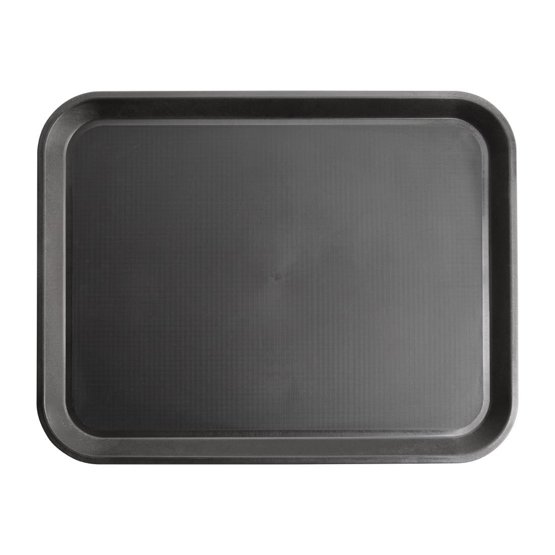 GM239 Olympia Kristallon antislip dienblad zwart 45,8x35,6cm