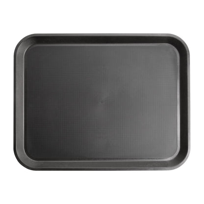 GM239 Olympia Kristallon antislip dienblad zwart 45,8x35,6cm