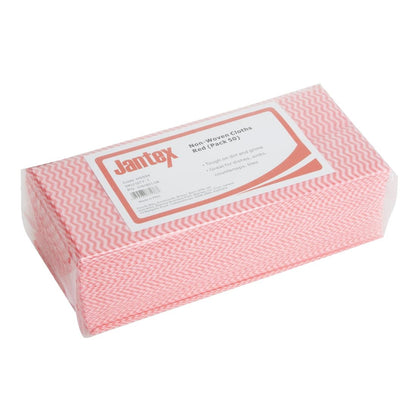 HS594 Jantex Niet-Geweven Doeken Rood (50 stuks)