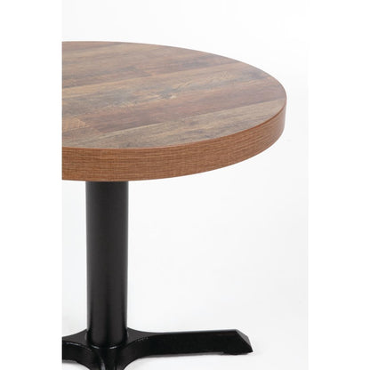 DR822 Bolero Rond Tafelblad Urban Dark 60cm