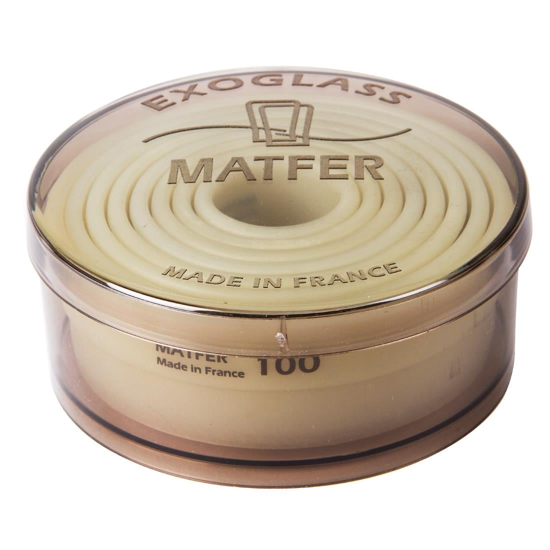 E043 Matfer Bourgeat Exoglass stekerdoos rond glad (8 stuks)
