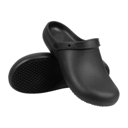 B979-3839 Nisbets Essentials koksklompen zwart 38/39