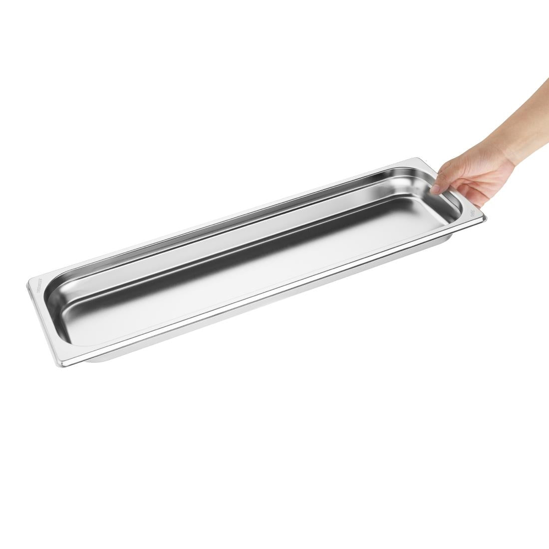 FU261 Vogue Roestvrijstalen Gastronorm 2/4 Bak 40mm