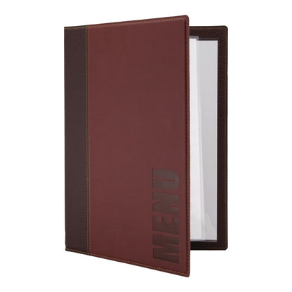 H717 Securit Trendy menumap A4 wijnrood
