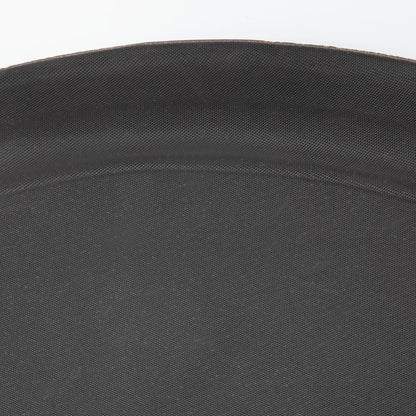 C162 Olympia Kristallon ovaal anti-slip dienblad zwart polypropyleen 68,5cm