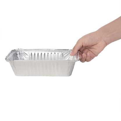 DP264 Nisbets Essentials Foliecontainers En Deksels 250ml (50 Stuks)