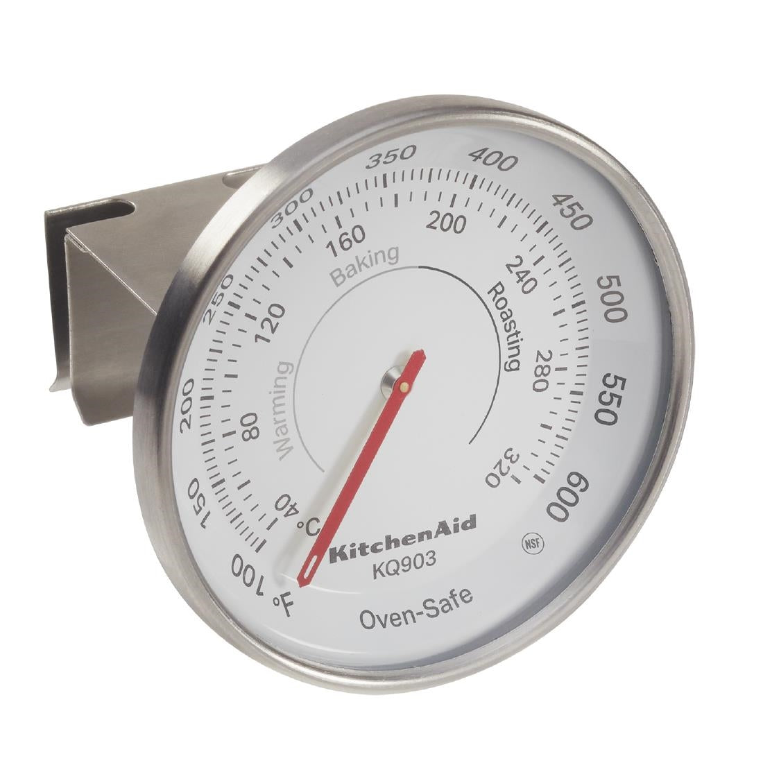 DX293 Kitchenaid Wereldwijde Wijzerplaat Oven Thermometer Zwart 7.62Cm