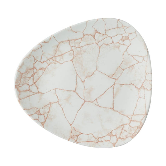 CX683 Churchill Studio Prints Kintsugi Lotus Coral Borden 254mm (12 stuks)