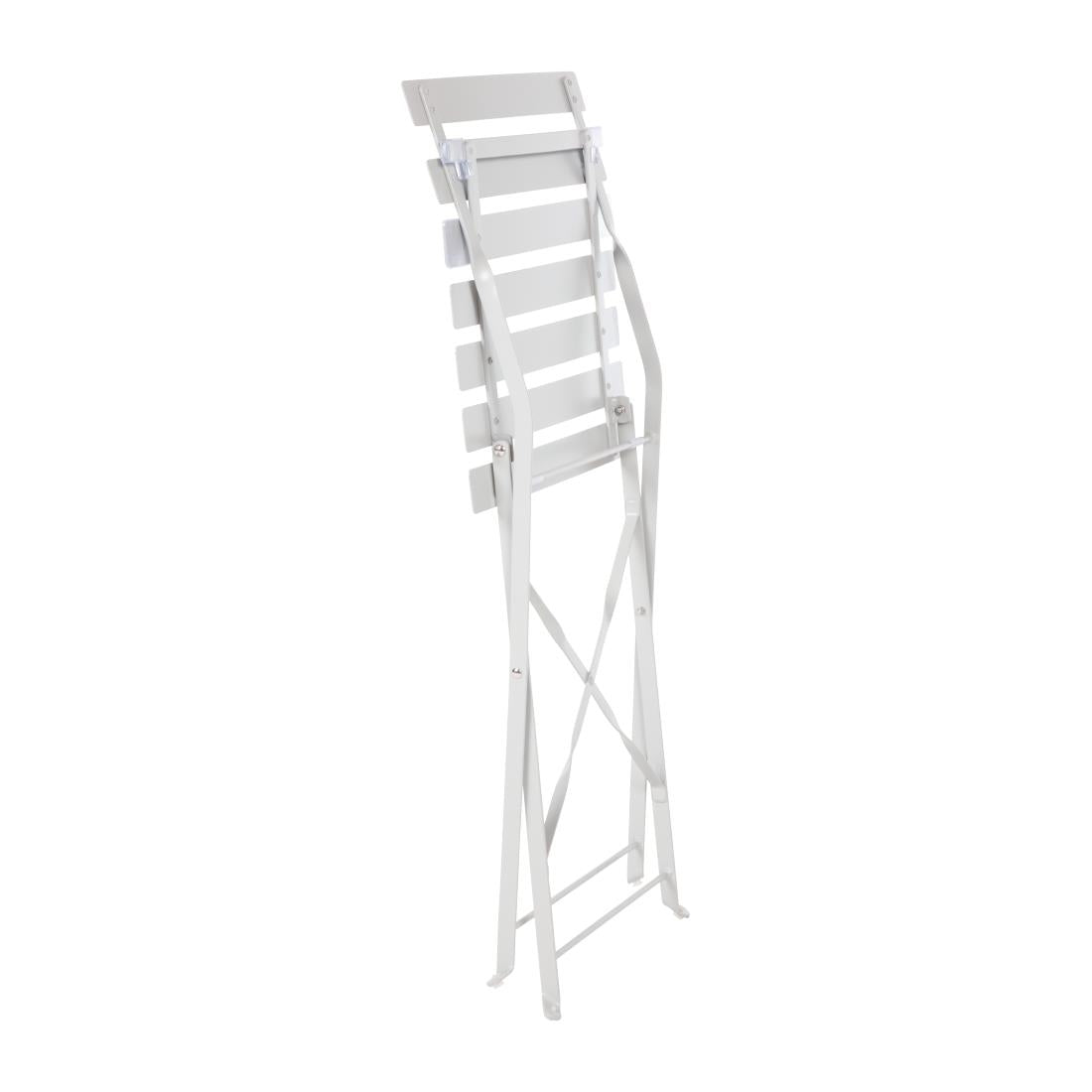 GH551 Bolero opklapbare terrasstoelen grijs (2 stuks)
