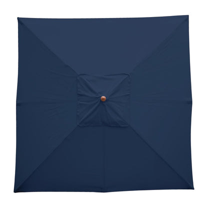 GH991 Bolero vierkante donkerblauwe parasol 2,5 meter
