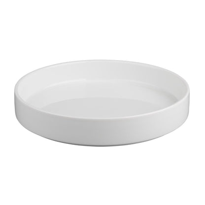 CK072 Olympia Whiteware Kom Met Platte Wanden - 270mm (4 Stuks)