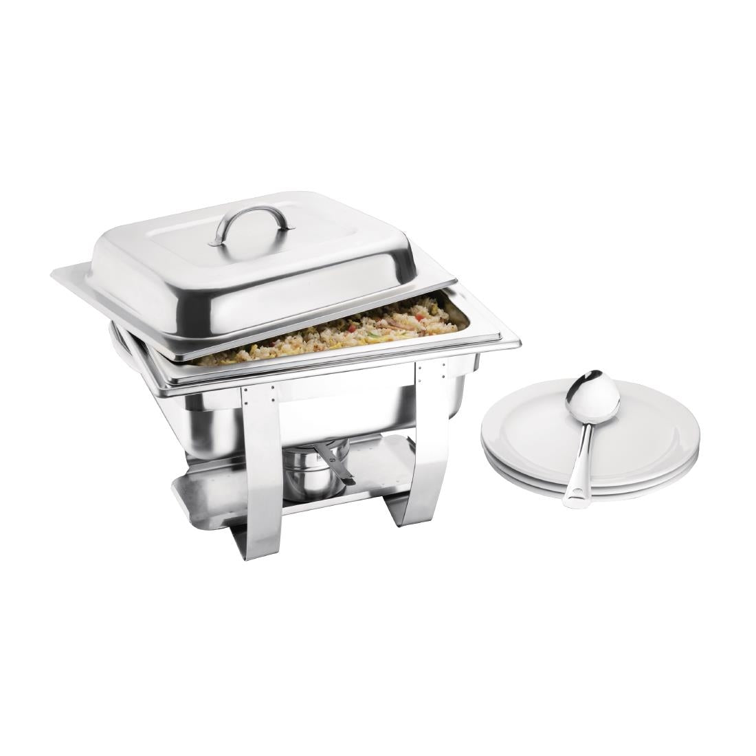 CN607 Olympia Milan chafing dish set GN 1/2
