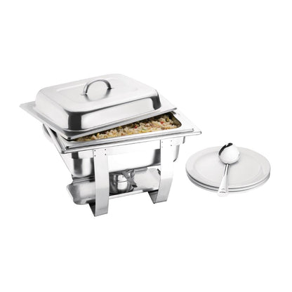 CN607 Olympia Milan chafing dish set GN 1/2
