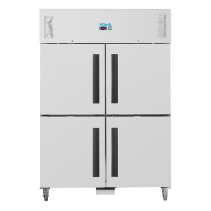 CW196 Polar G-serie opstaande dubbele stabiele deur gastro vriezer 1200ltr