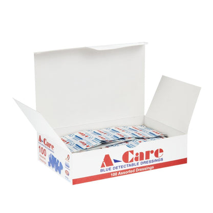 CB441 Blauwe pleisters assorti (100 stuks)