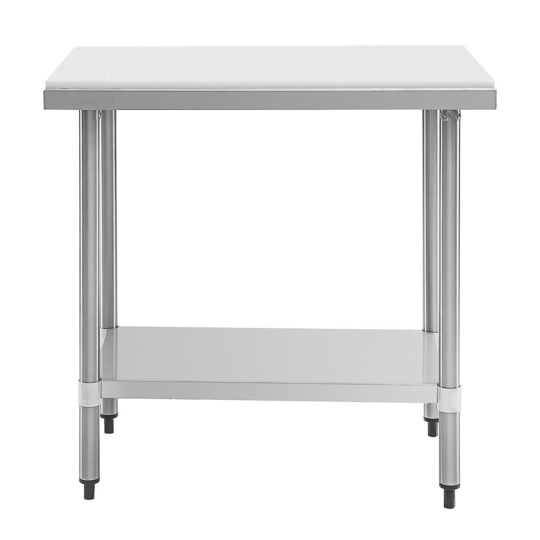 CB911 Vogue RVS snijtafel met HDPE snijplank 90cm