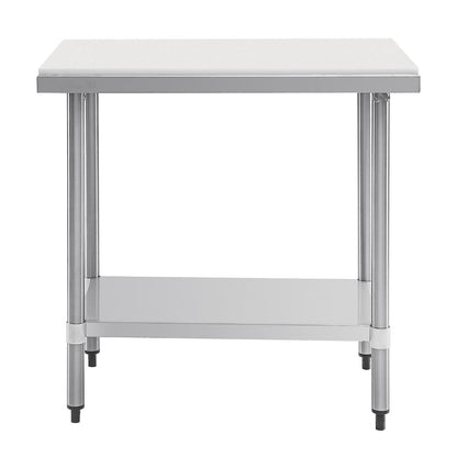 CB911 Vogue RVS snijtafel met HDPE snijplank 90cm