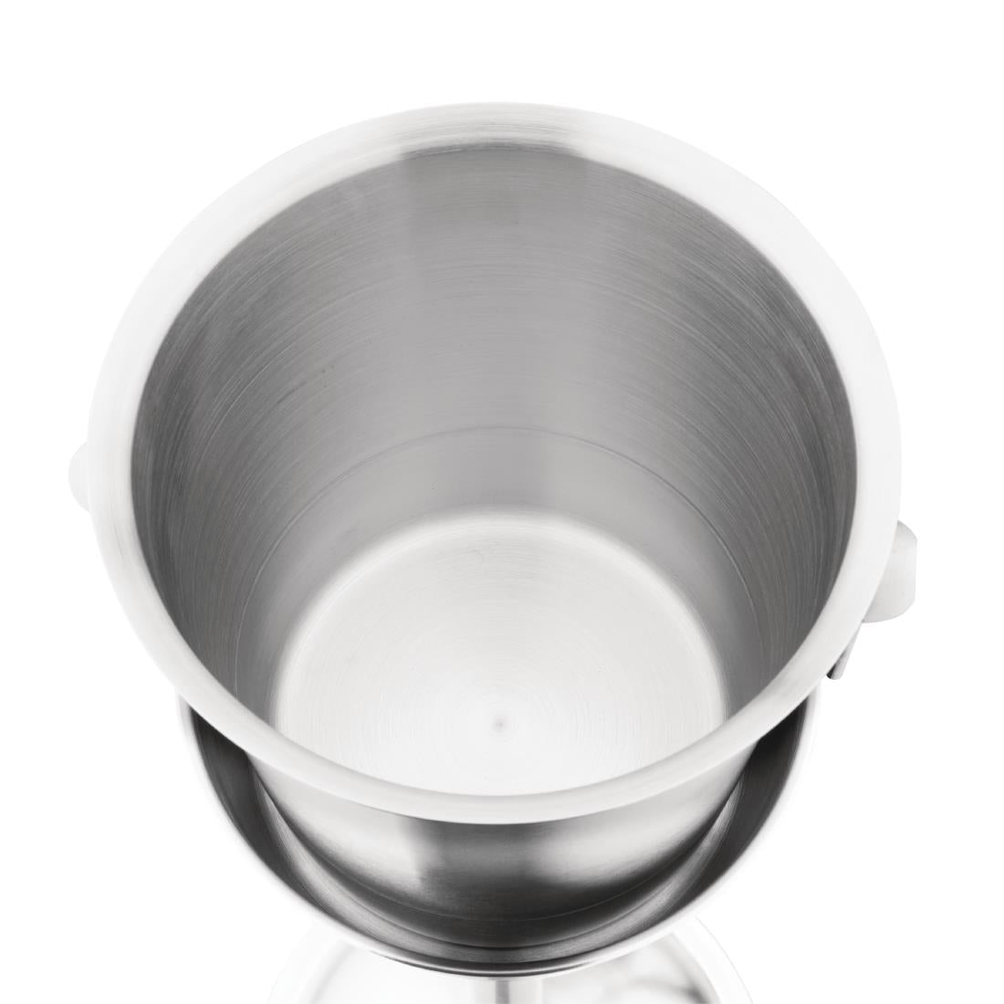 K406 Olympia geborsteld RVS wijn- en champagnekoeler 19cm