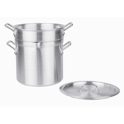 K645 Vogue aluminium pan met au bain marie inzet 10Ltr